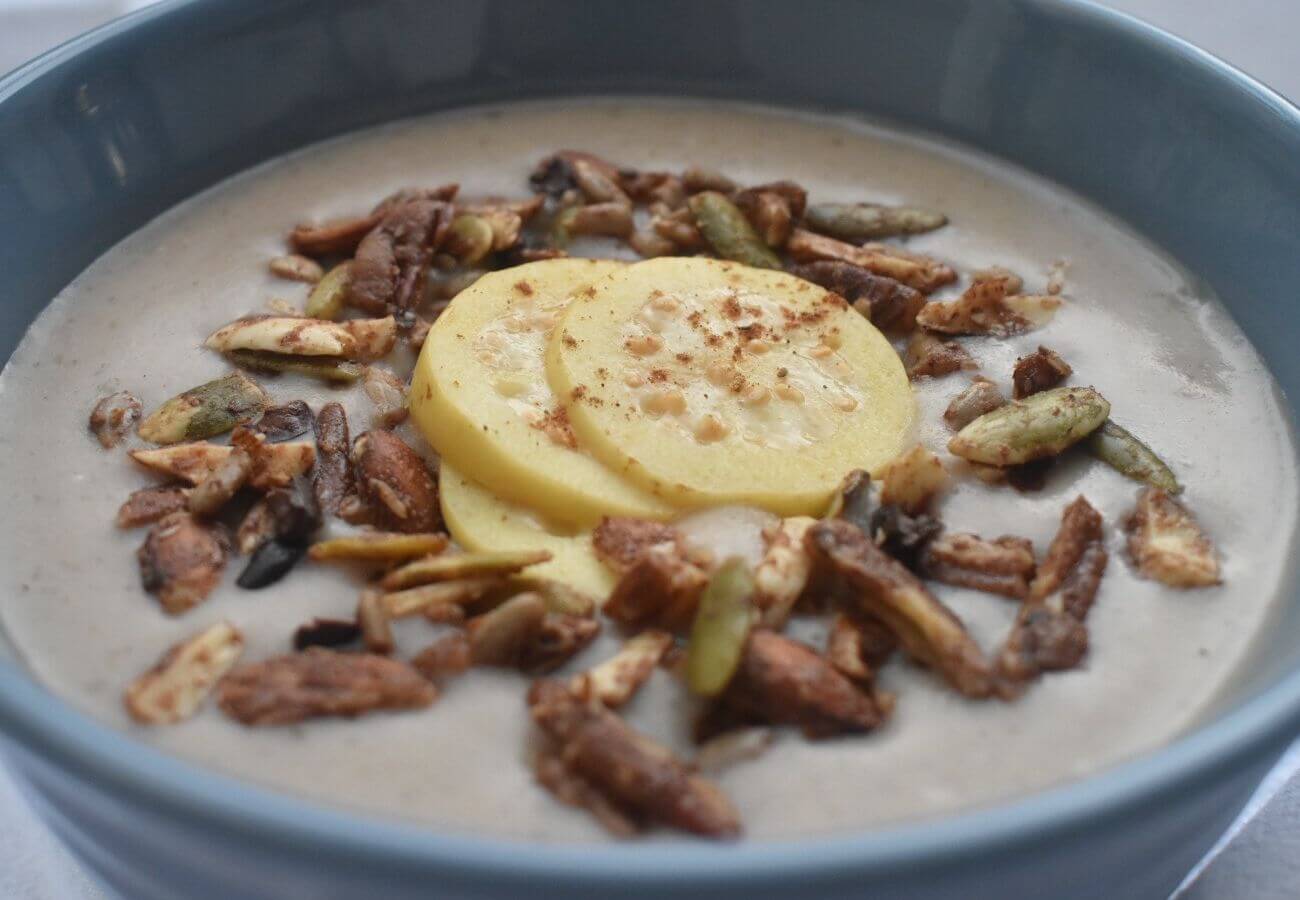 Atole Guayaba de leche de coco