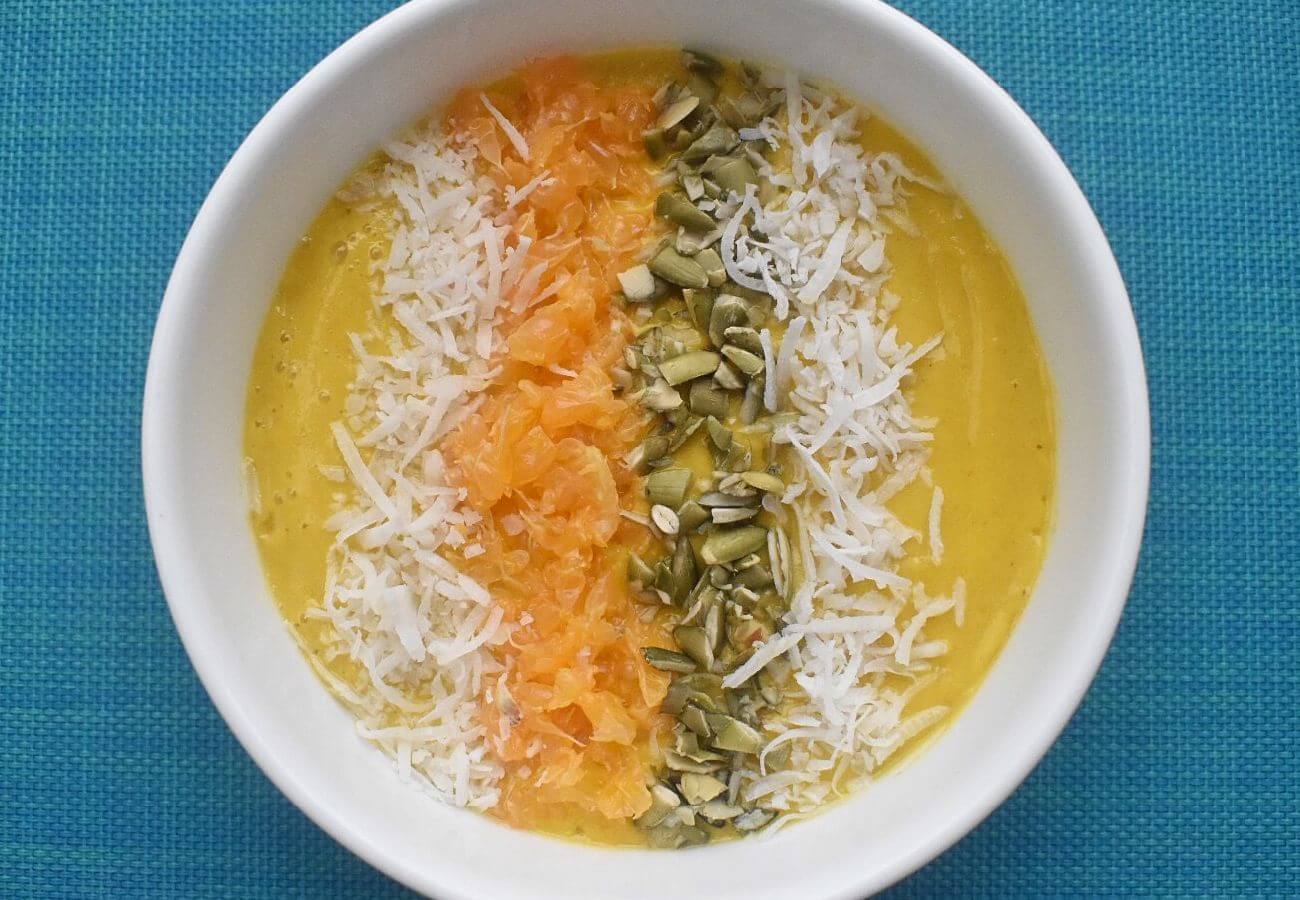 Smoothie bowl mandarina
